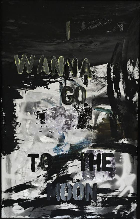 Moon, a notartstry artwork inspired by Kanye West.
