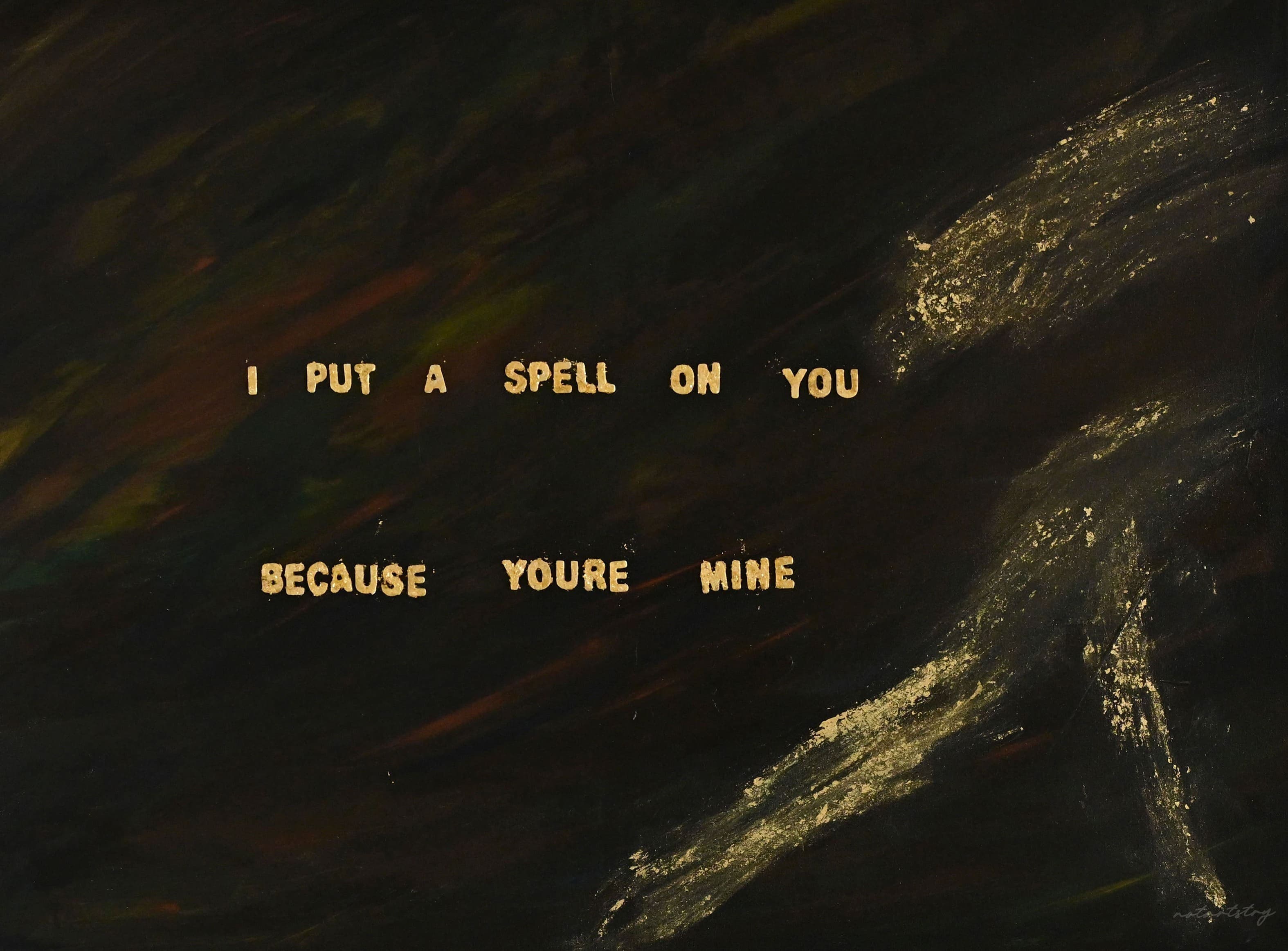 I Put A Spell On You, a notartstry artwork inspired by Nina Simone.