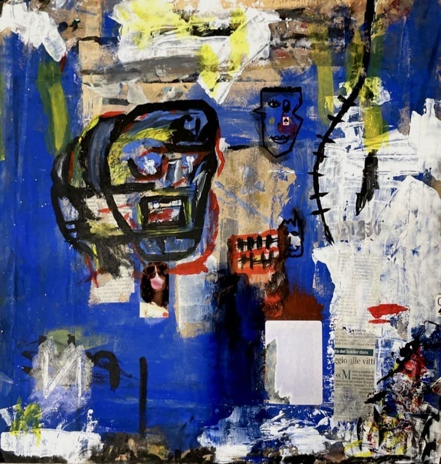 Basquiat , a notartstry artwork.